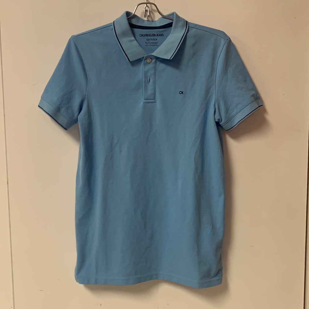 Calvin Klein Baby Blue Polo